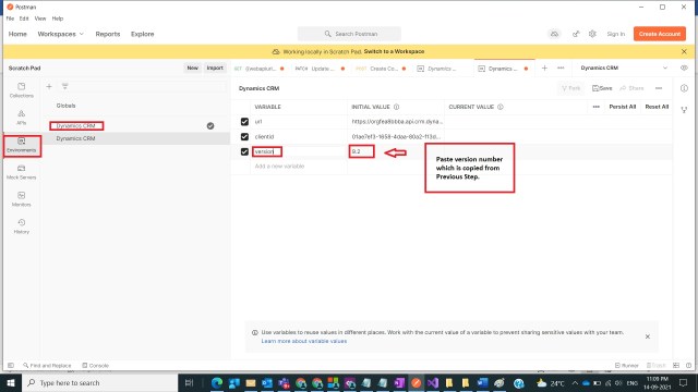 Back to Basics # 20: Connect Dynamics CRM with Postman Tool Environment ...