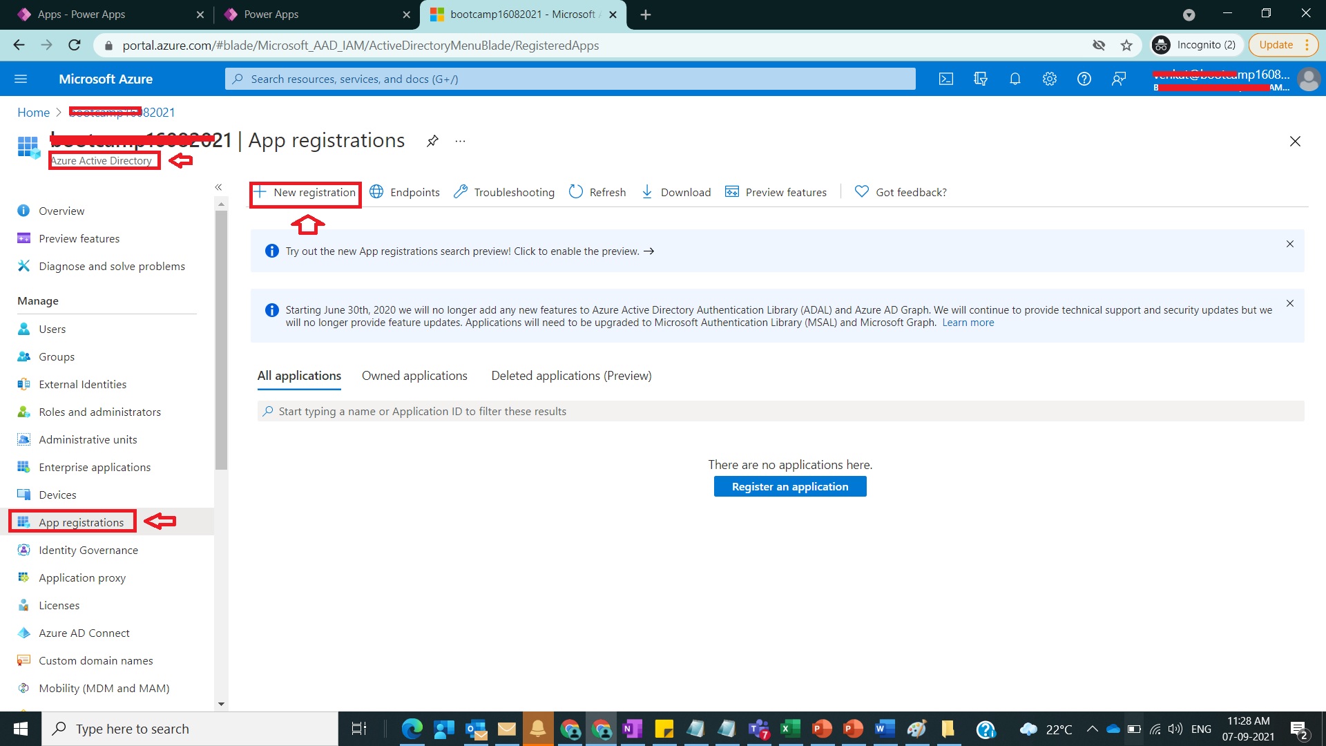 Back to Basics 19 Register an App in Azure Active Directory with