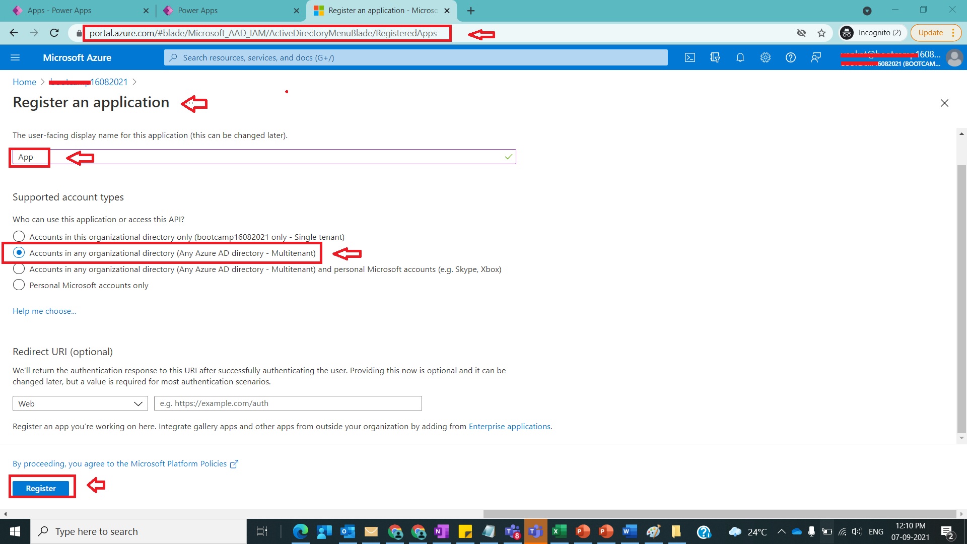Back to Basics 19 Register an App in Azure Active Directory with