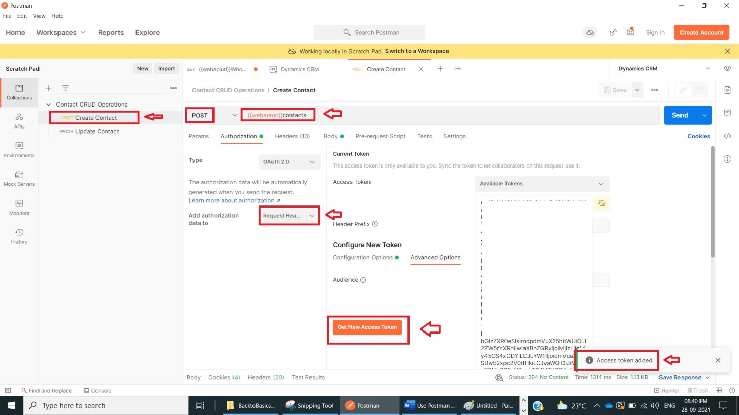 Back to Basics # 22: Use Postman Tool to Create and Update Records in ...