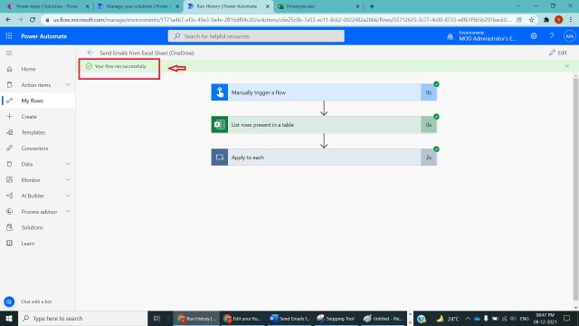 Power Automate Fundamentals # 37: Send Emails from Excel Sheet ...