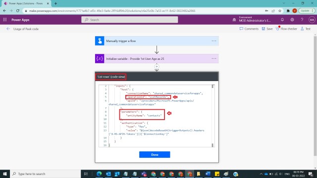 Power Automate Fundamentals # 62: Usage of Peek Code in Power Automate ...