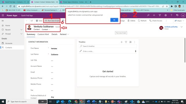 Back to Basics # 68: Run JavaScript from Modern Command Designer in ...